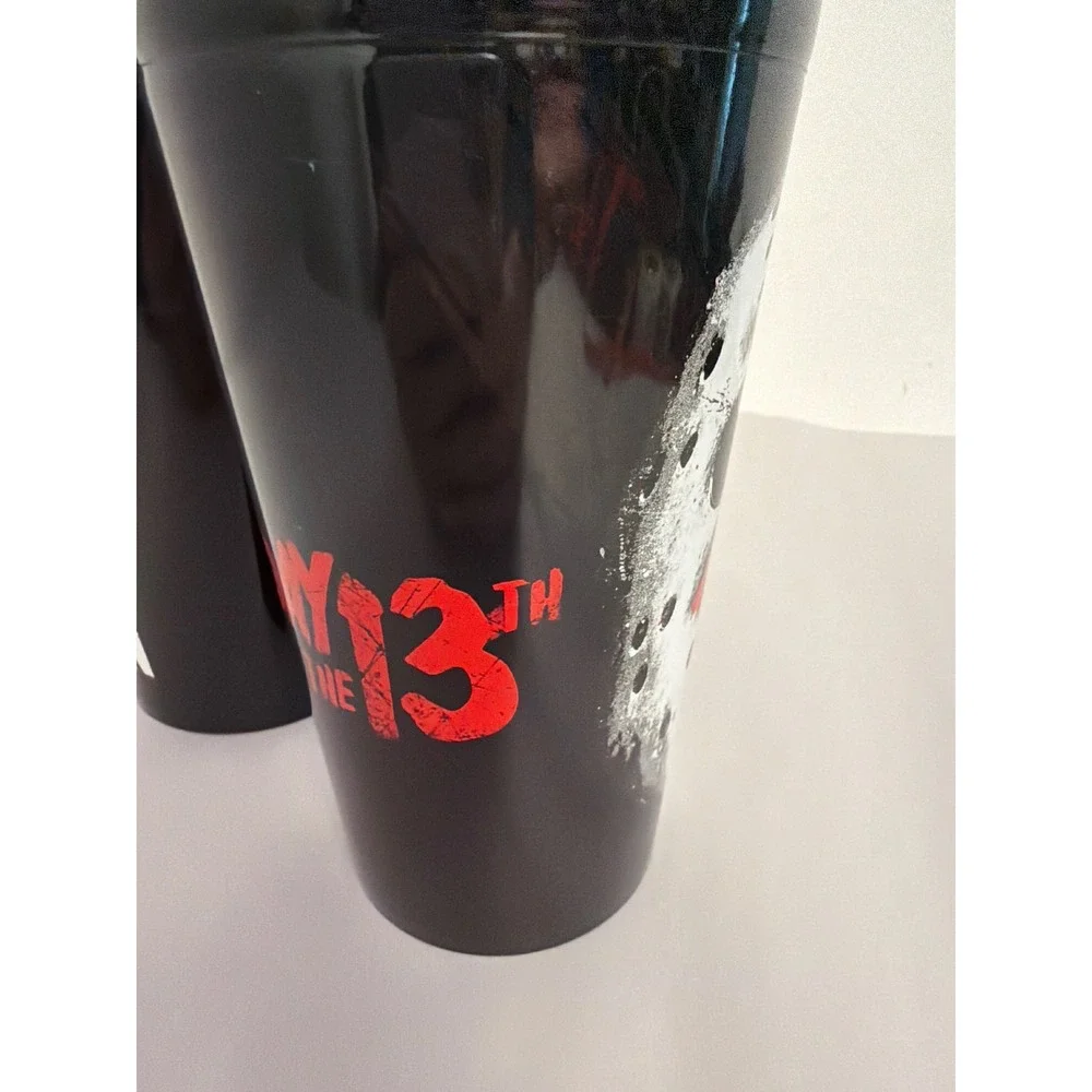 Universal Horror Plastic Cups Unisex 22oz Black Michael Myers Jason‎ Halloween
